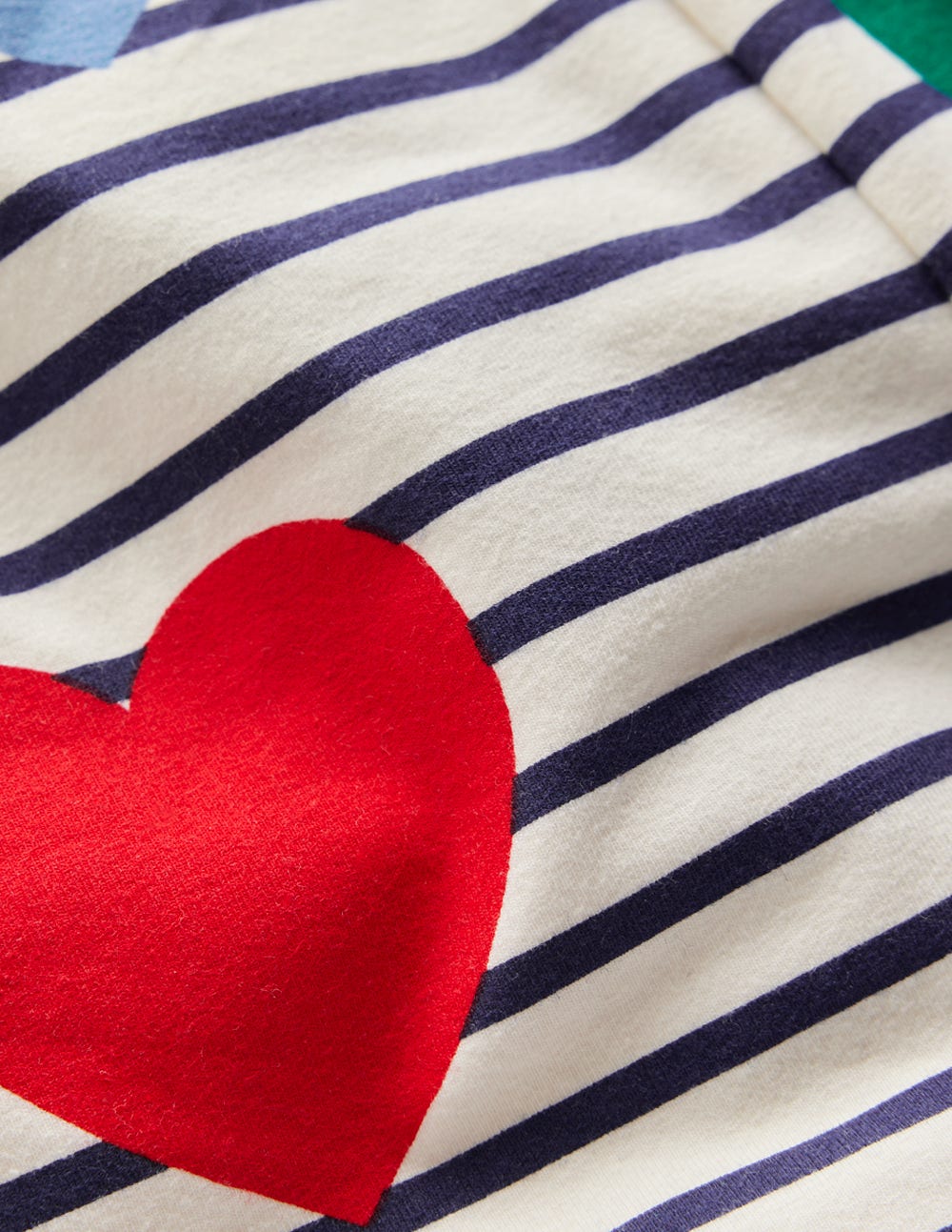 Cartwheel Shorts - Multi Heart Stripe