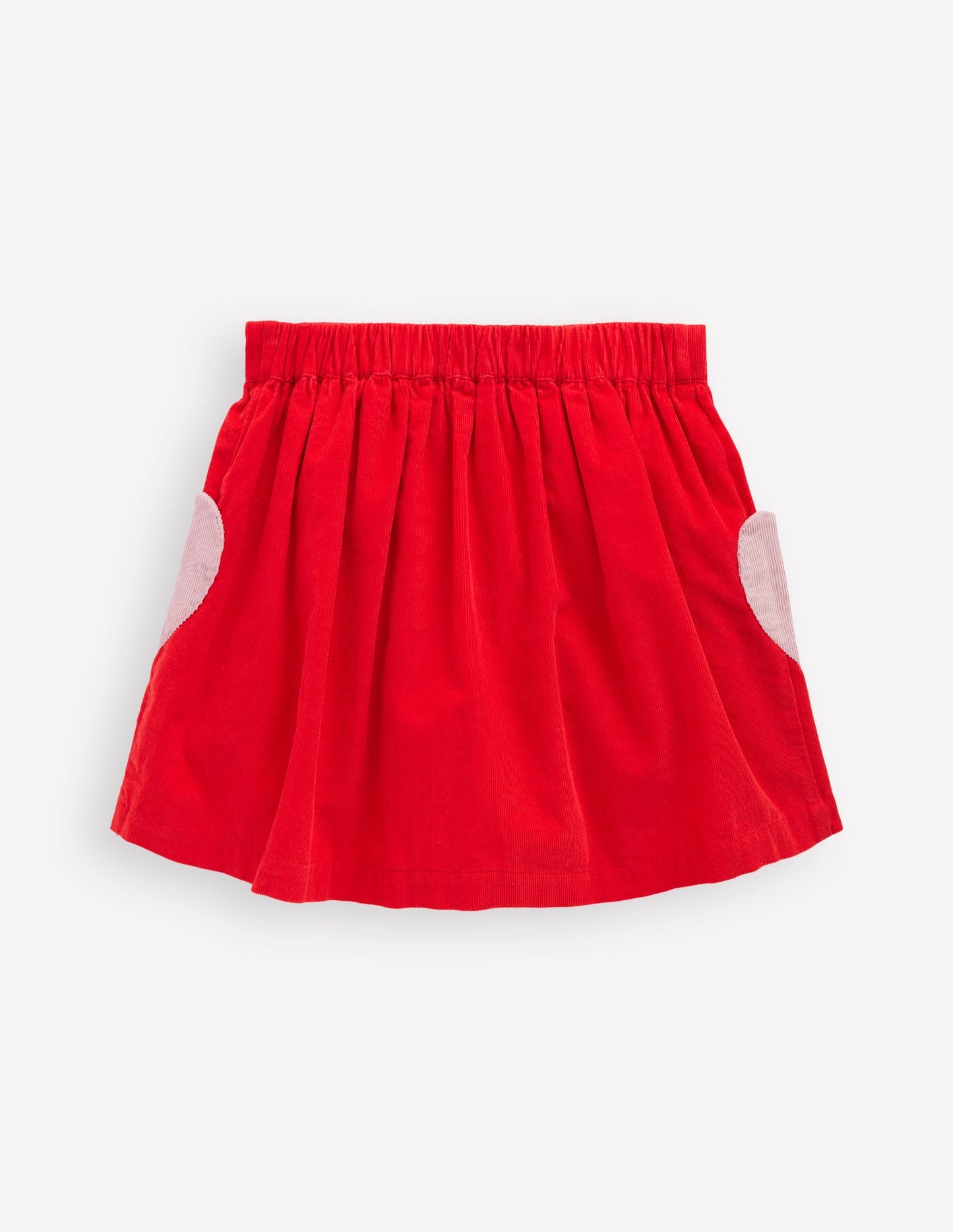 Button - through Mini Skirt - Rockabilly Red Hearts