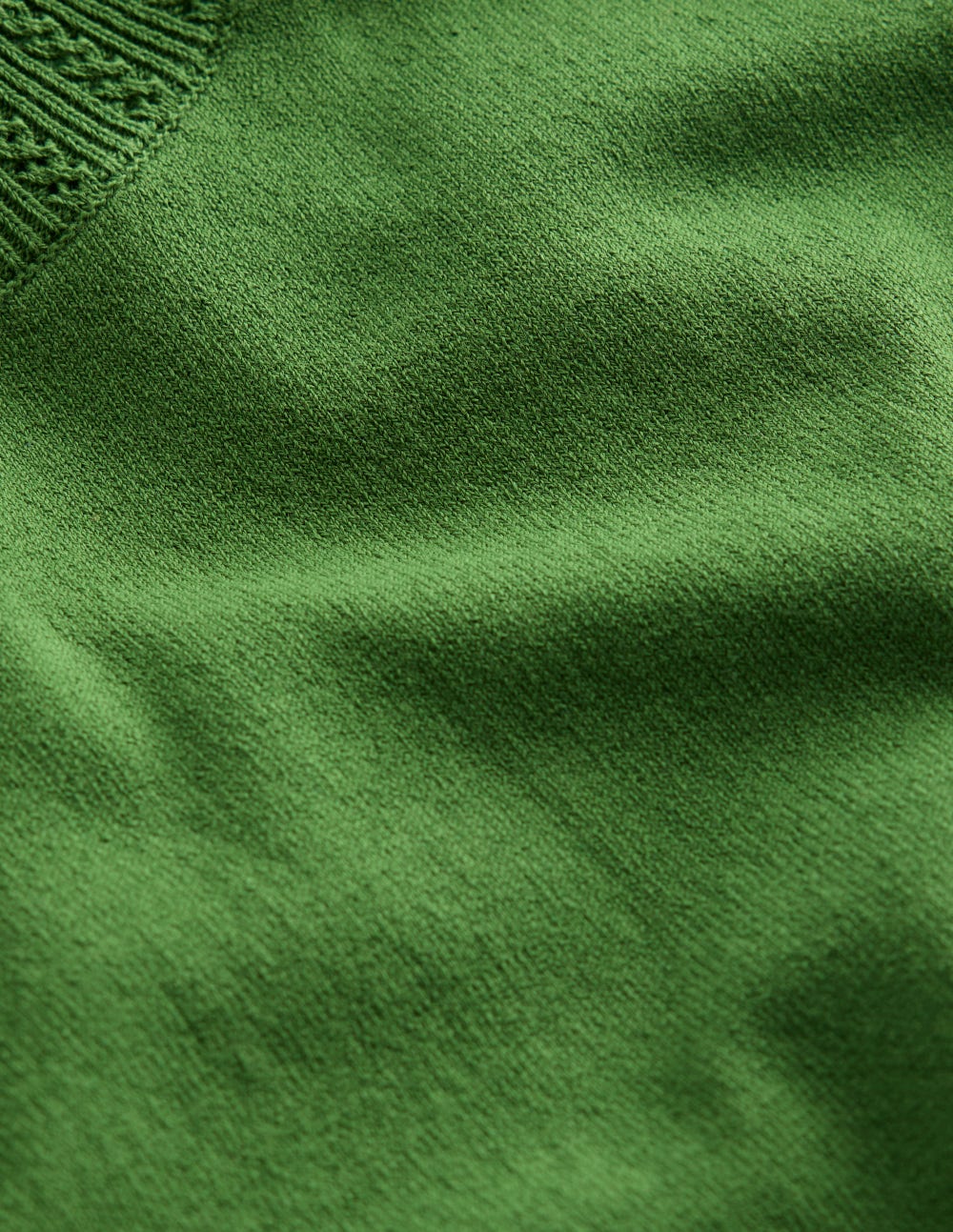 Emilia Cotton Crew T-shirt - Promenade Green
