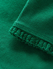 Ribbed Leggings - Jewel Green