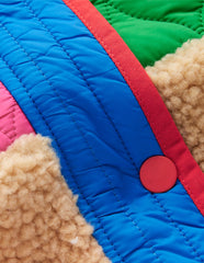 Janie Borg Mix Jacket - Multi Colourblock