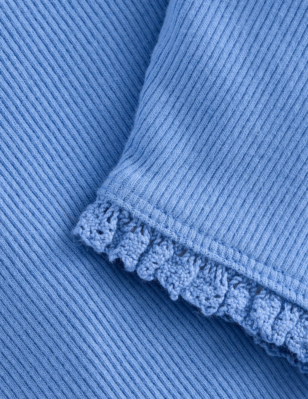 Ribbed Leggings - Forget Me Not Blue