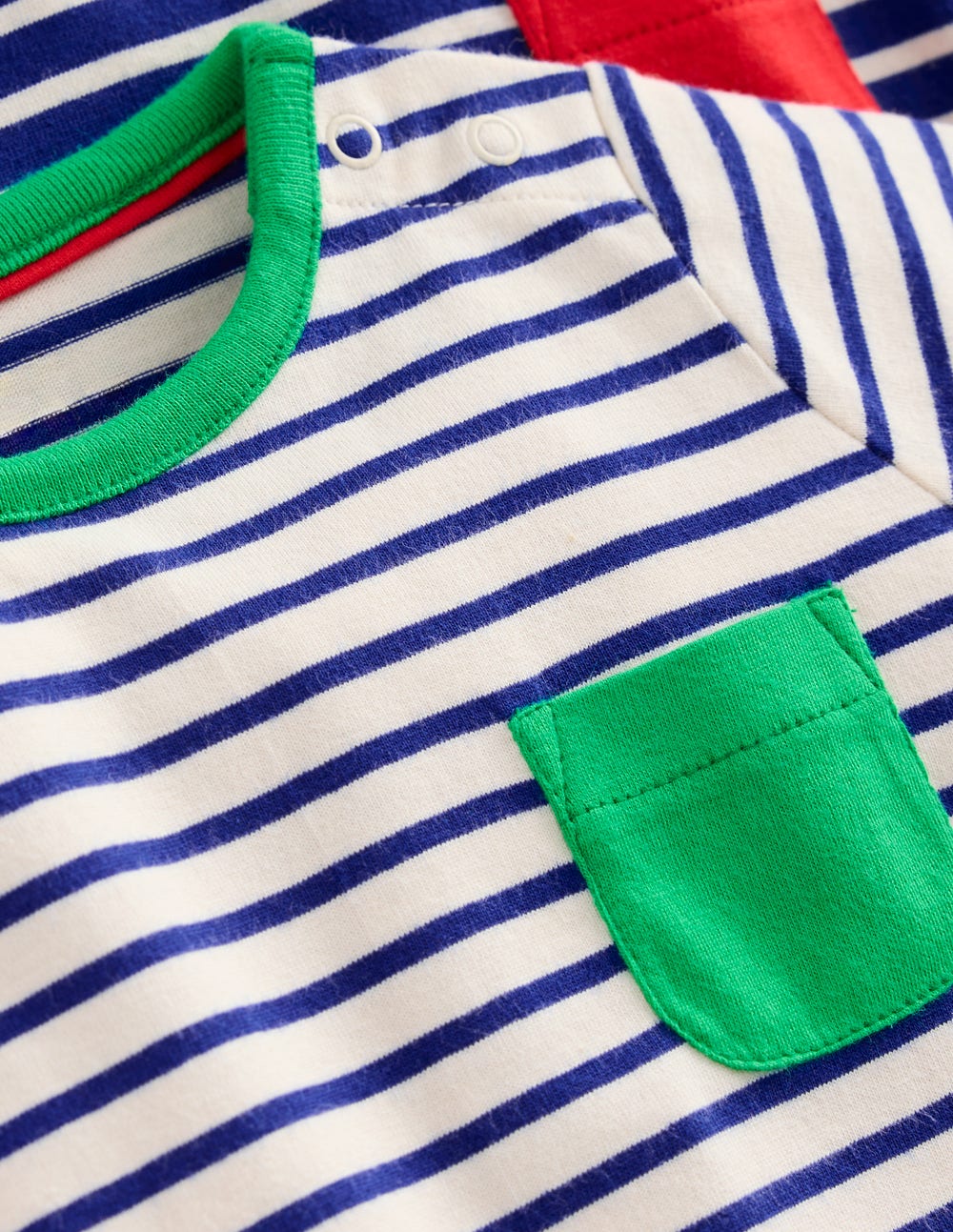 Twin Pack T-shirt - Blue/White Stripe