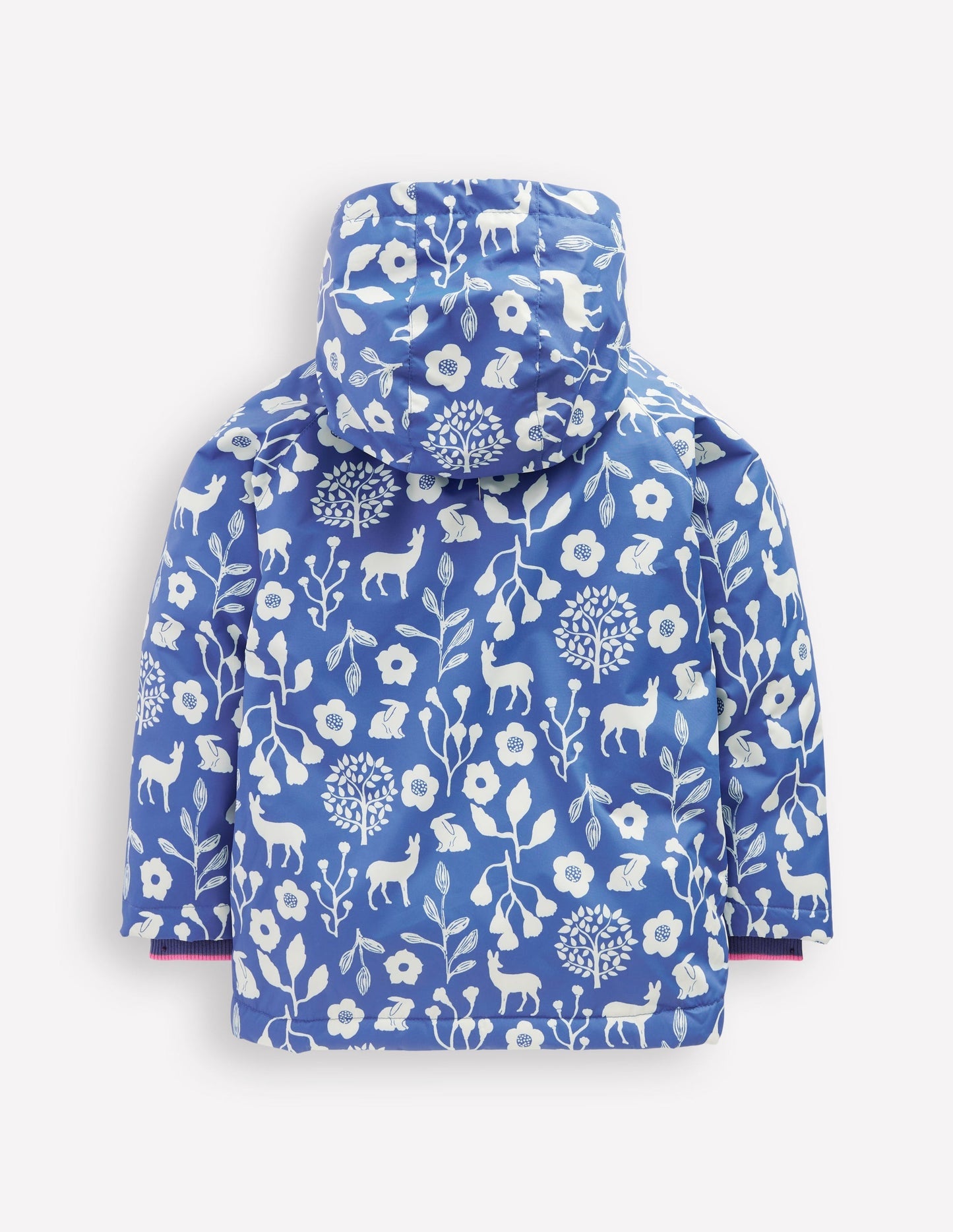 Sherpa Lined Anorak - Bluejay Woodland