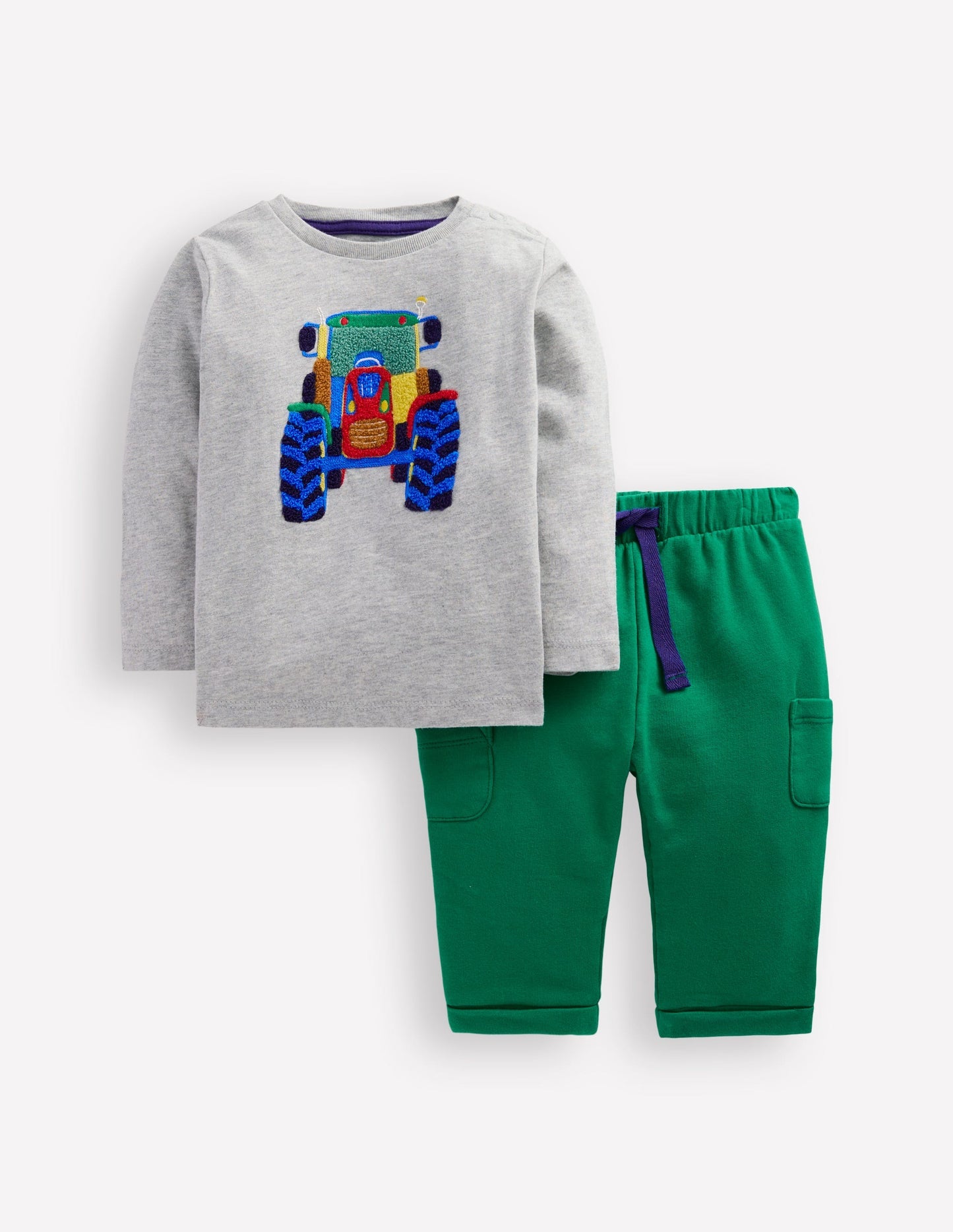 Jersey Overalls Play Set - Grey Tractor