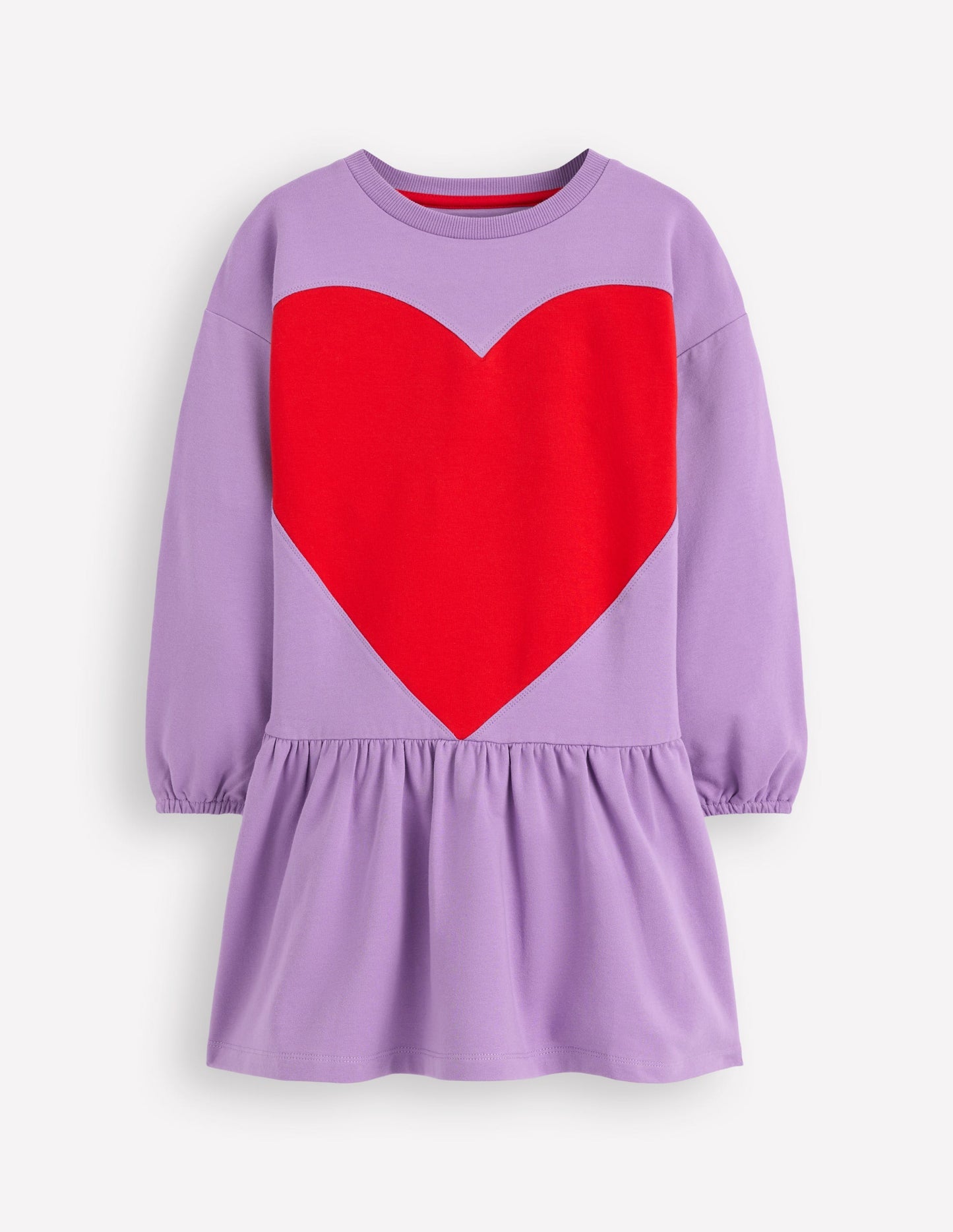Logo Sweatshirt Dress - Aster Purple