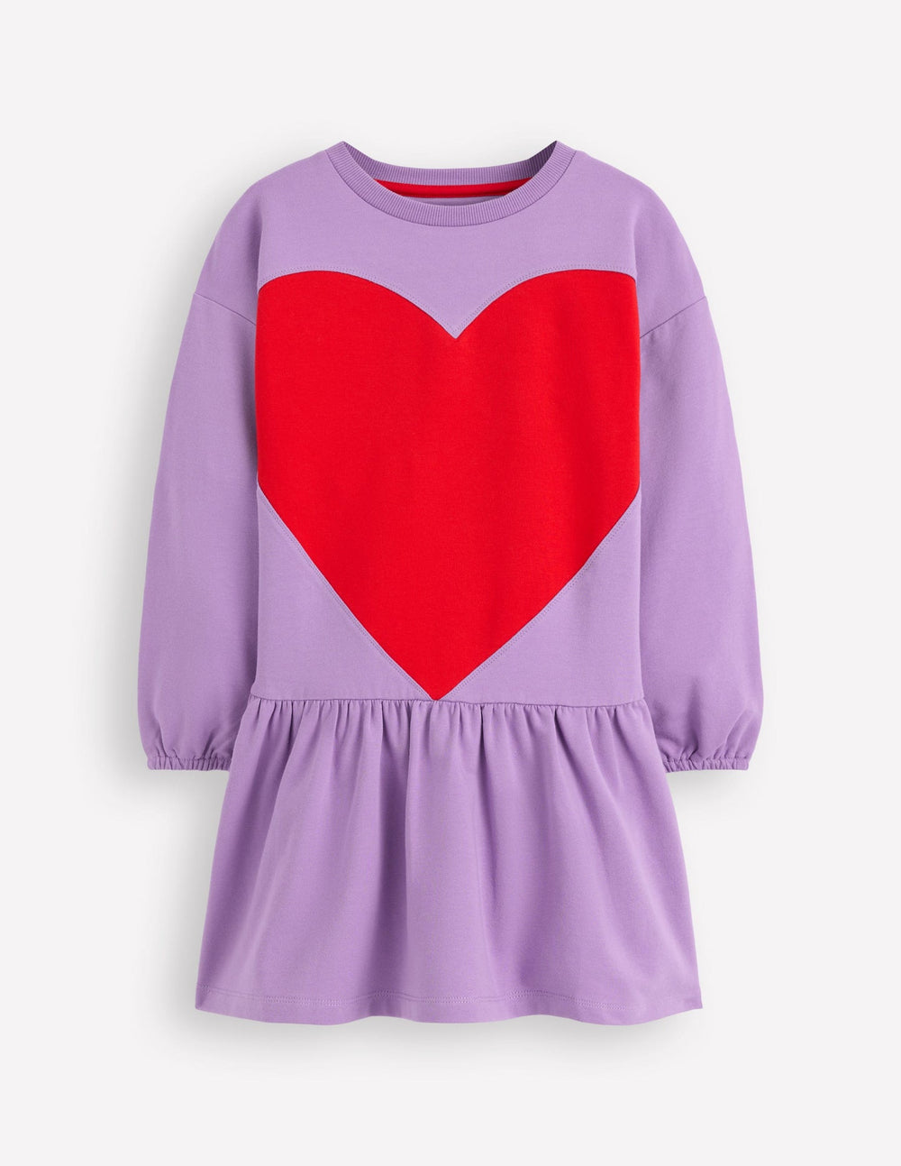 Logo Sweatshirt Dress - Aster Purple