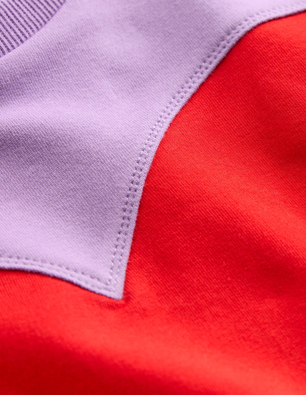 Logo Sweatshirt Dress - Aster Purple