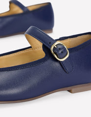 Mary Jane Shoes - Navy