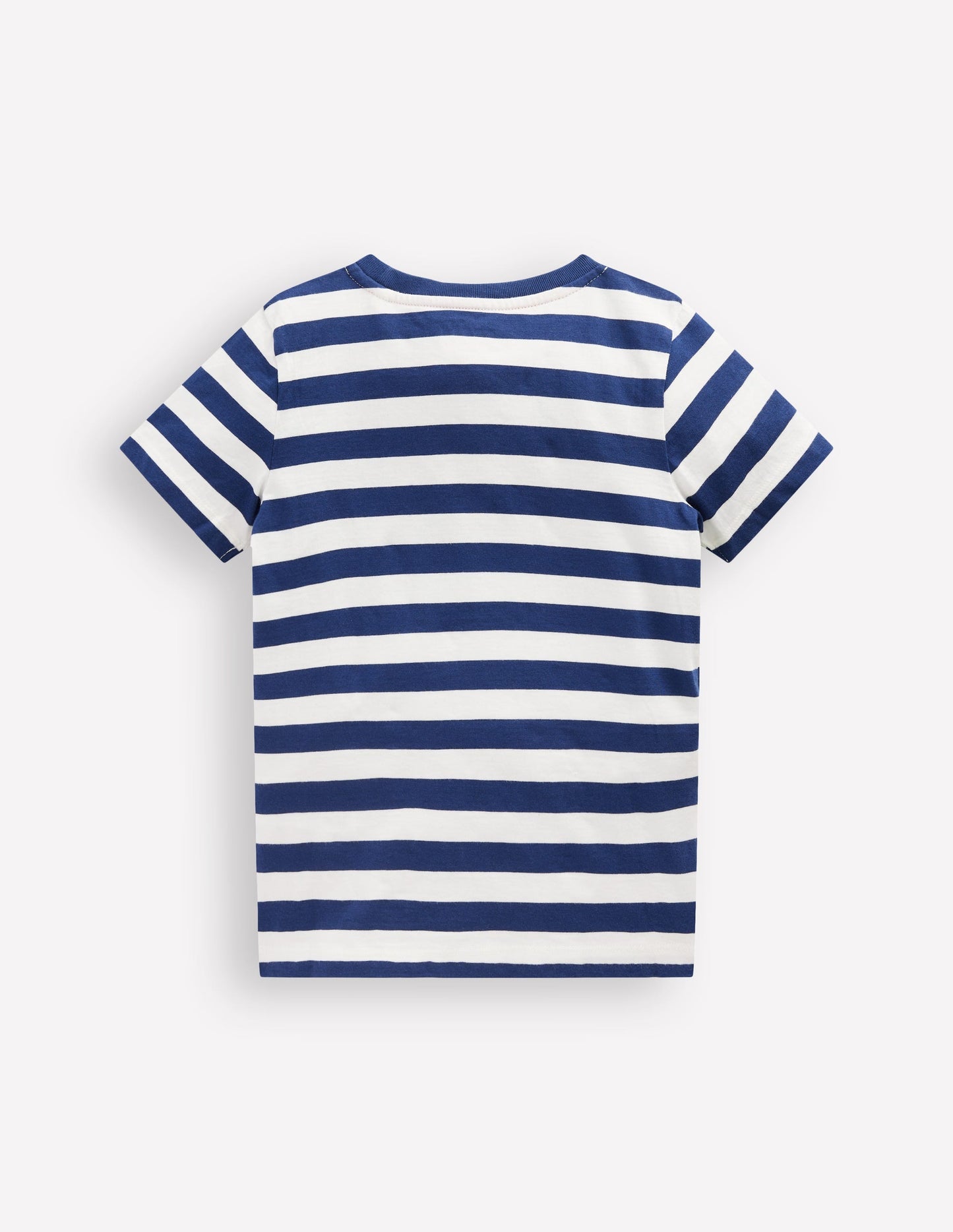 Short Sleeve Appliqué T-shirt - Prehistoric Animals Applique