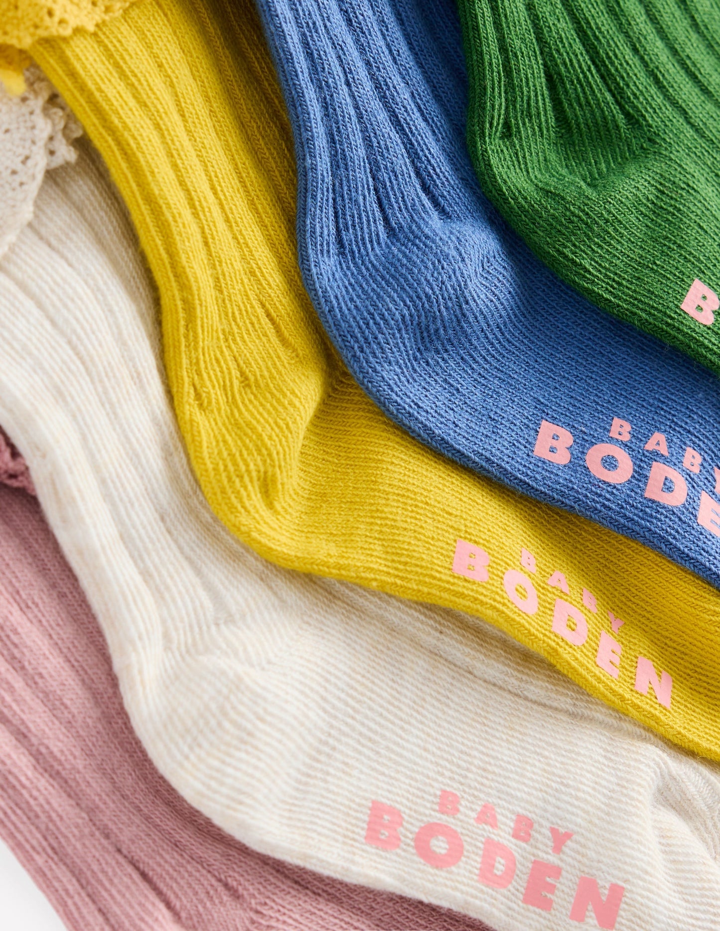 5 - Pack Baby Frilly Socks - Multi