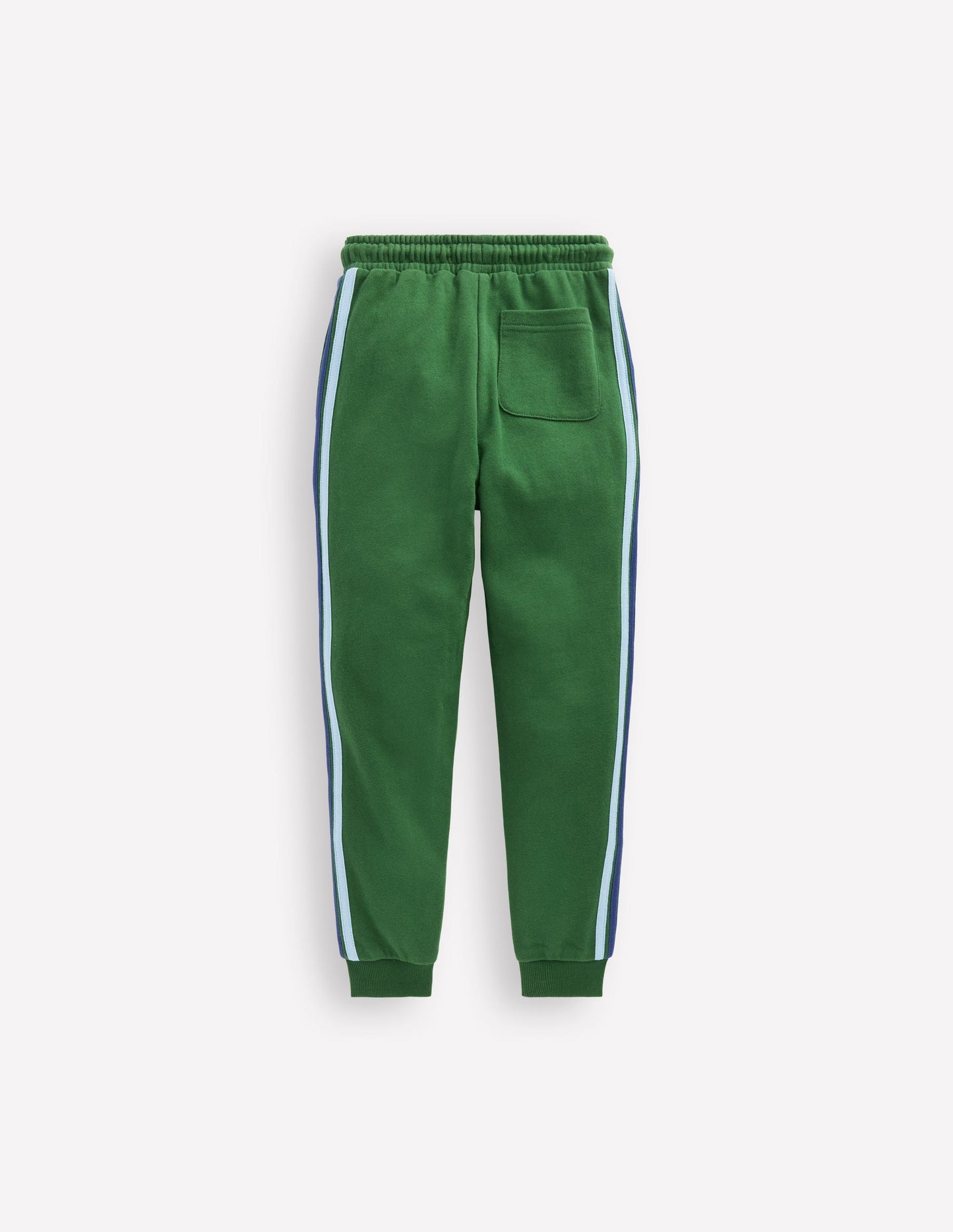 Rainbow Stripe Sweatpants - Pine Green