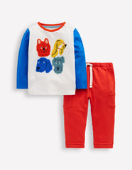 Jersey Overalls Play Set - Multi Dogs