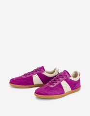 Erin Retro Tennis Trainers - Regal Purple