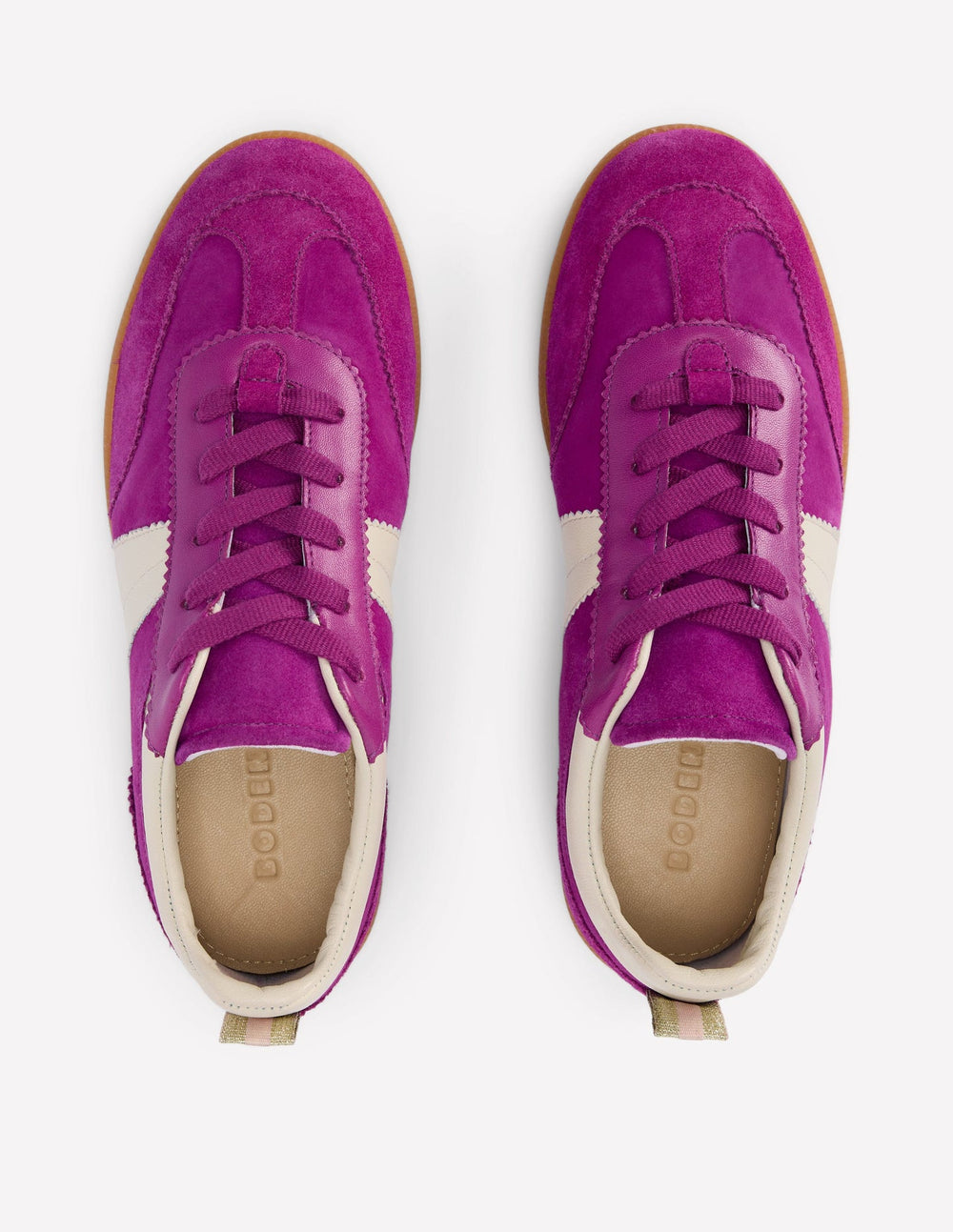 Erin Retro Tennis Trainers - Regal Purple