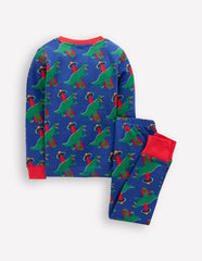 Snug Glow - In - The - Dark Pajamas - Dino Space