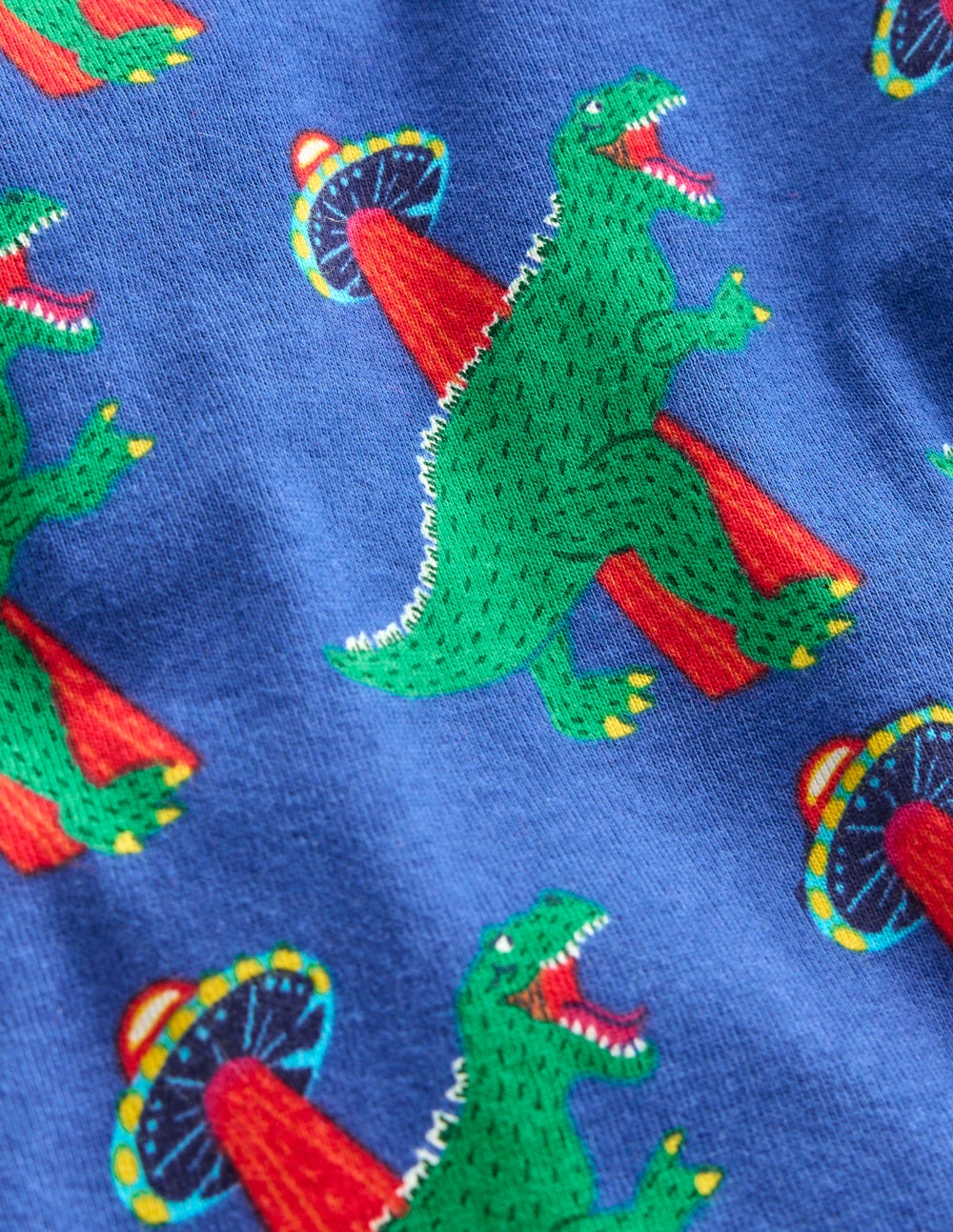 Snug Glow - In - The - Dark Pajamas - Dino Space