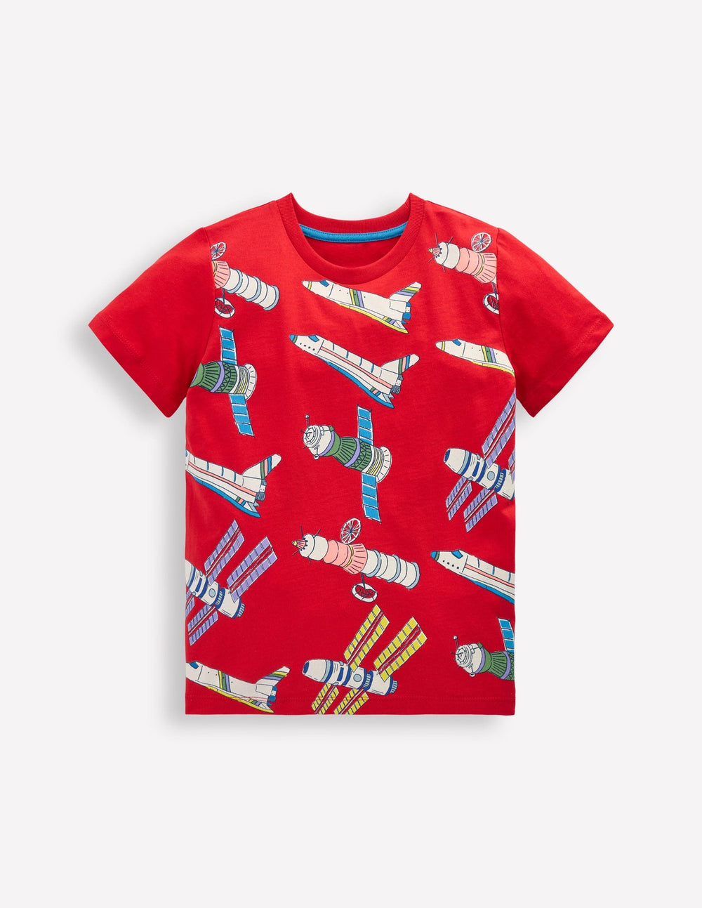 Glow - In - The - Dark T-shirt - Poppy Red Satellite