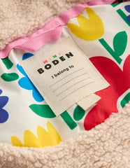2 - in - 1 Padded Coat - Multi Pop Flower