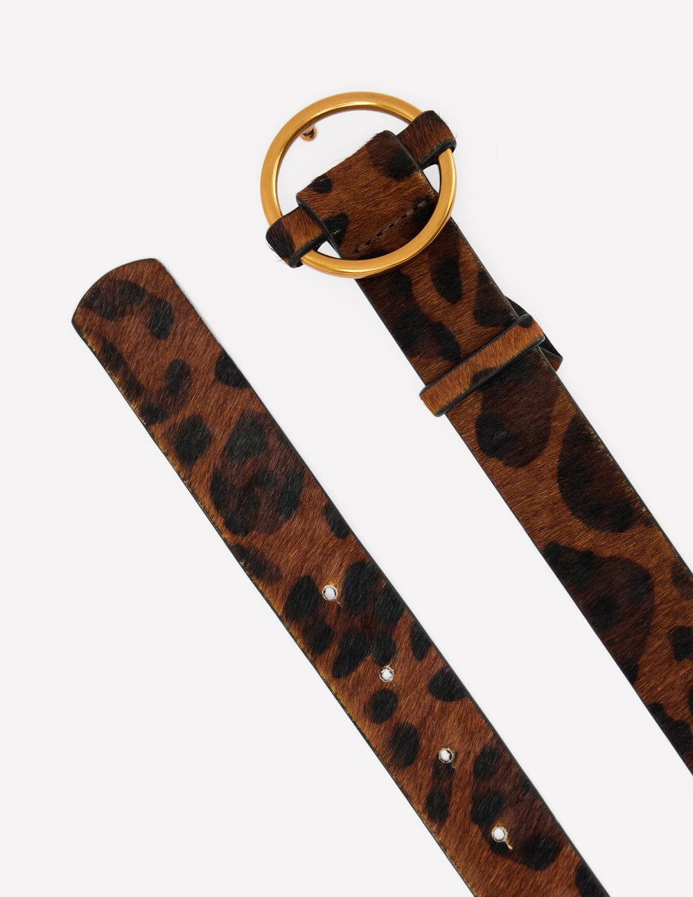 Heritage Classic Belt - Leopard Pony