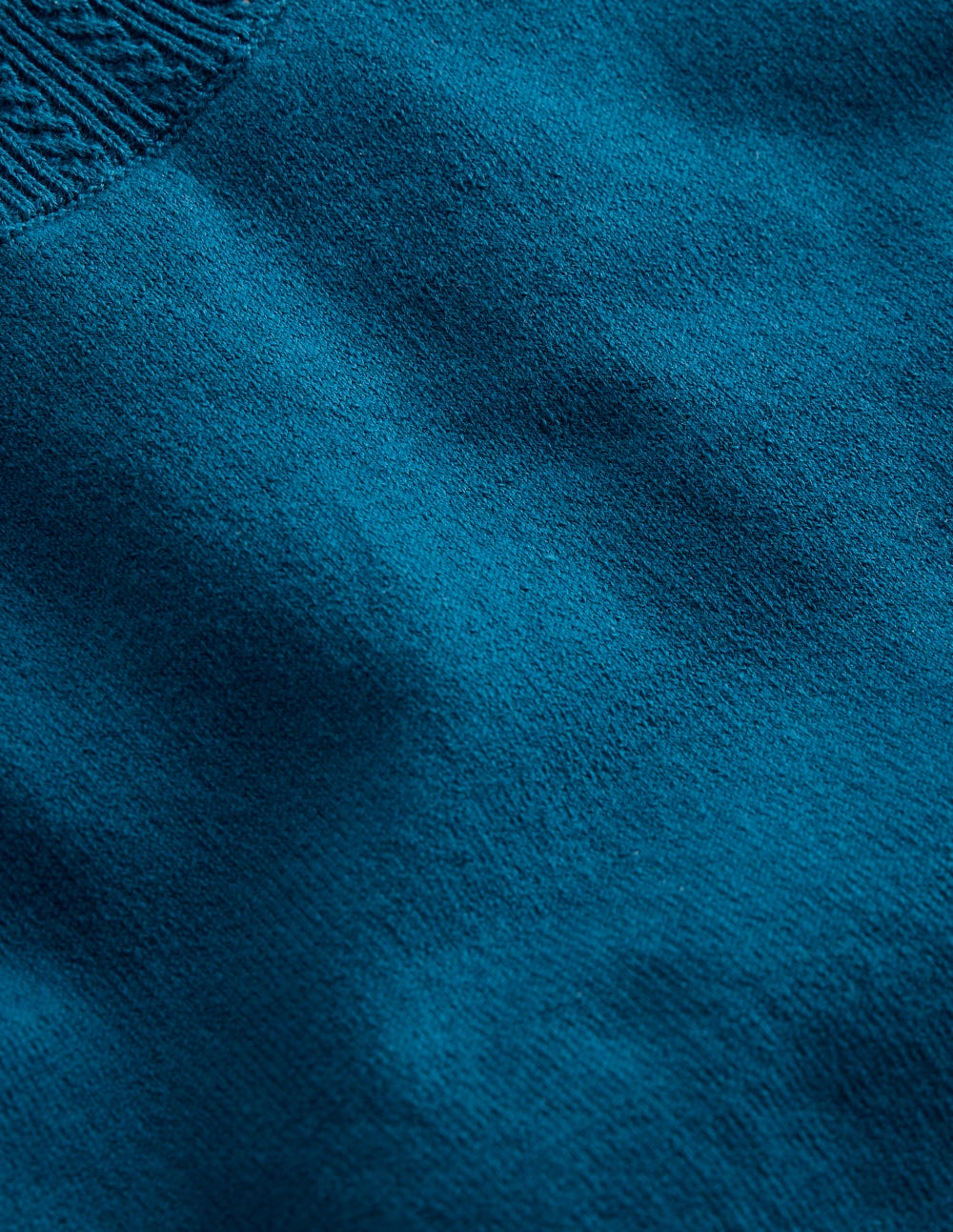 Emilia Cotton Crew T-shirt - Harbour Blue