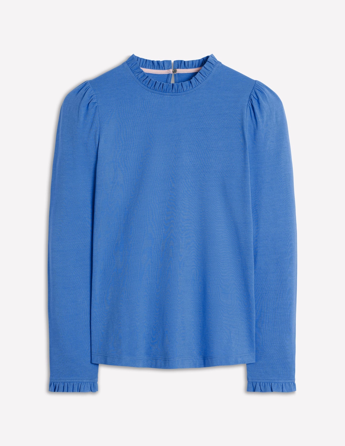 Supersoft Frill Detail Top - Meadow Spring