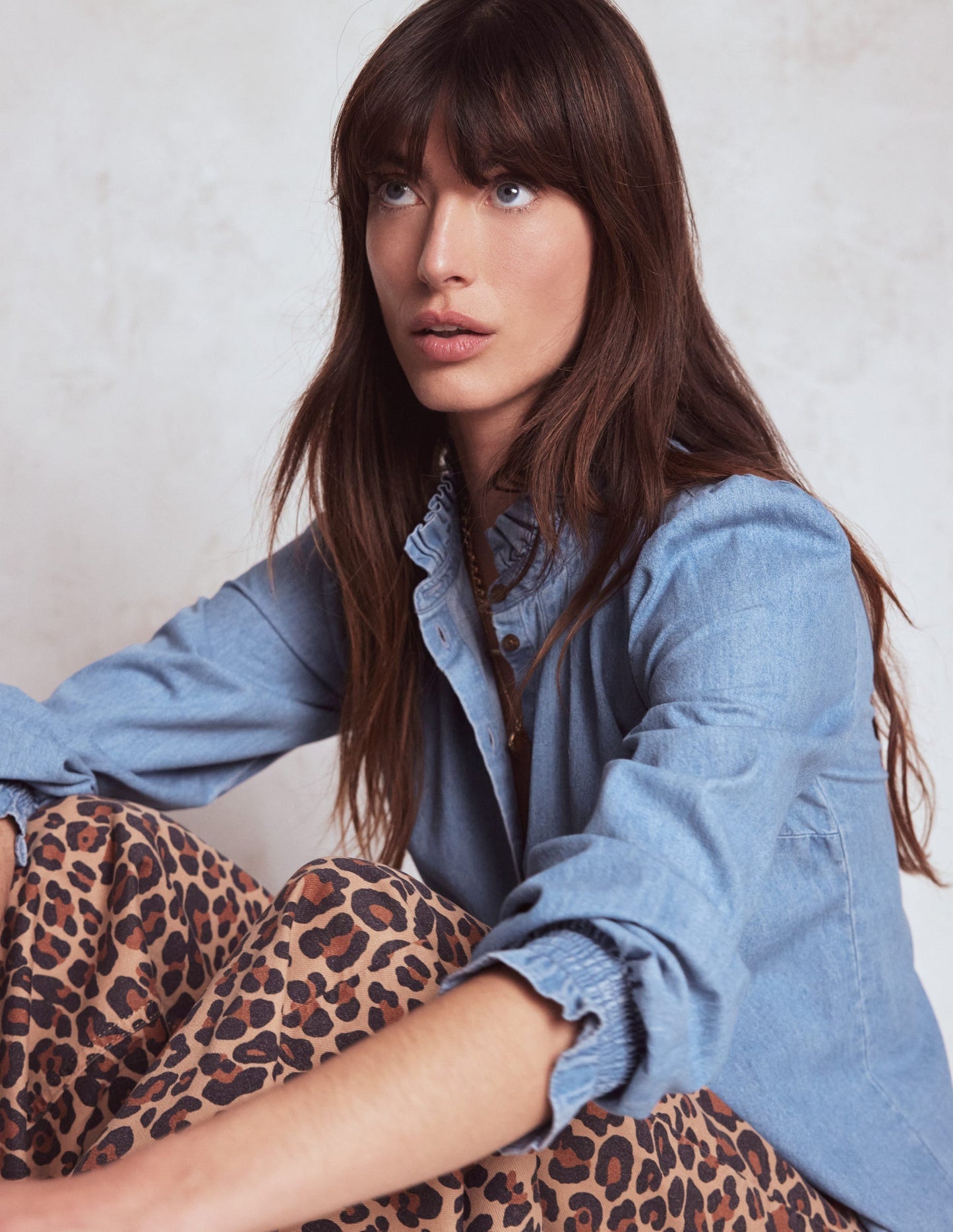 Lorna Denim Top - Light Authentic