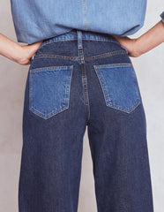 High Rise Wide Leg Jeans - Hotch Potch
