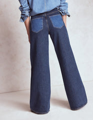 High Rise Wide Leg Jeans - Hotch Potch