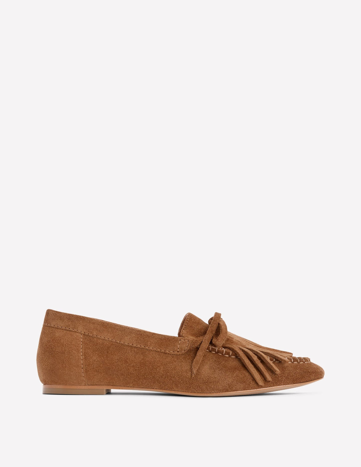 Soft Tassel Deck Shoes - Tan