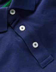 Piqué Polo Shirt - College Navy