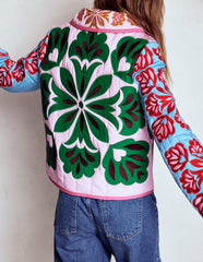 Fitzrovia Embroidered Jacket - Multi Applique
