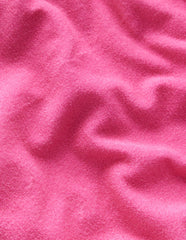 Relaxed Towelling Top - Sorbet Pink