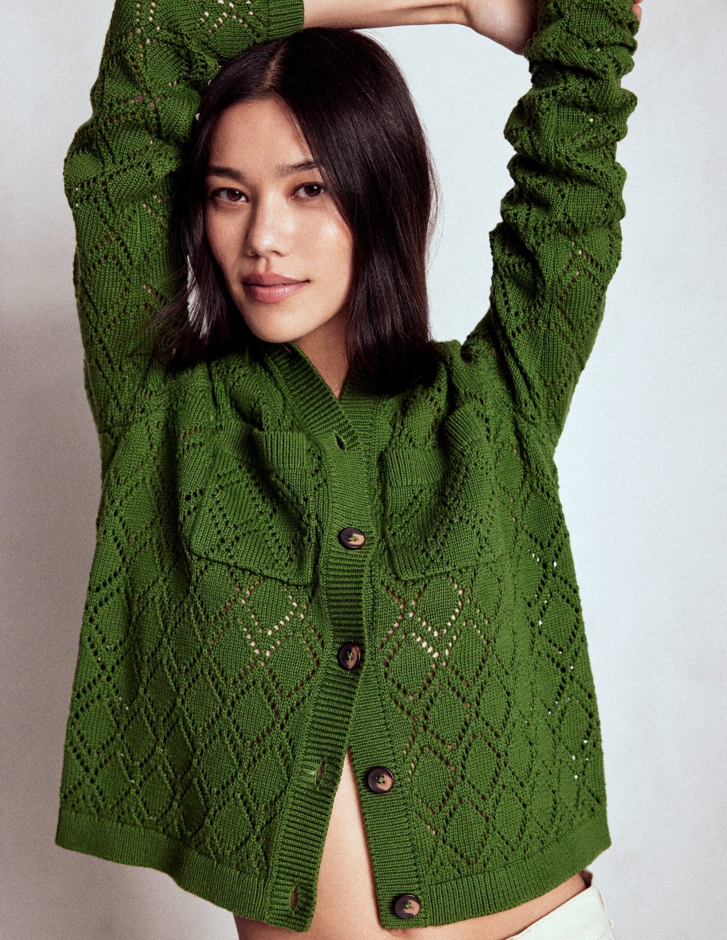 Astrid Knitted Shirt - Promenade Green