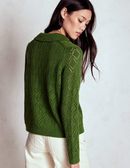 Astrid Knitted Shirt - Promenade Green