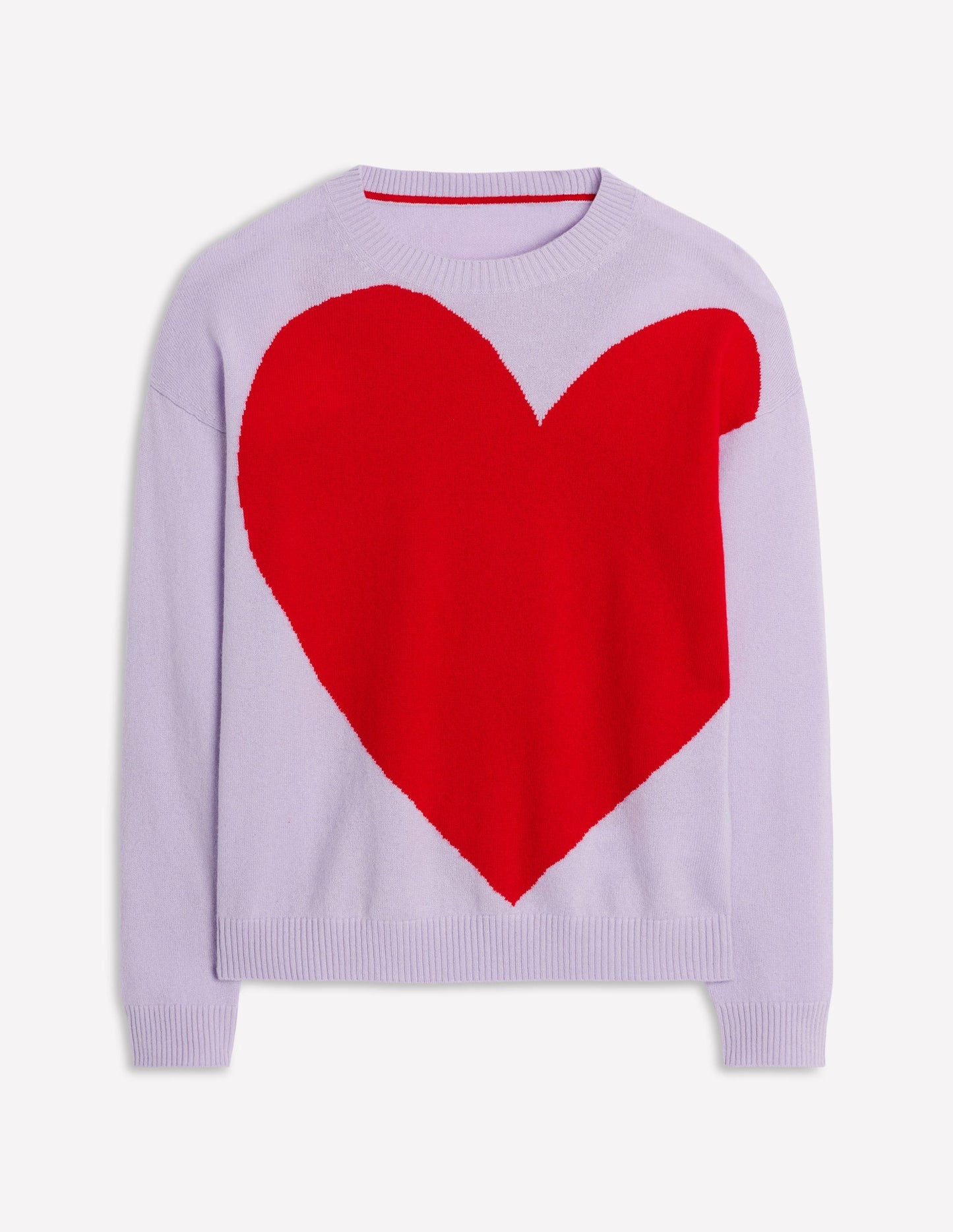 Lydia Cashmere Jumper - Purple Heart