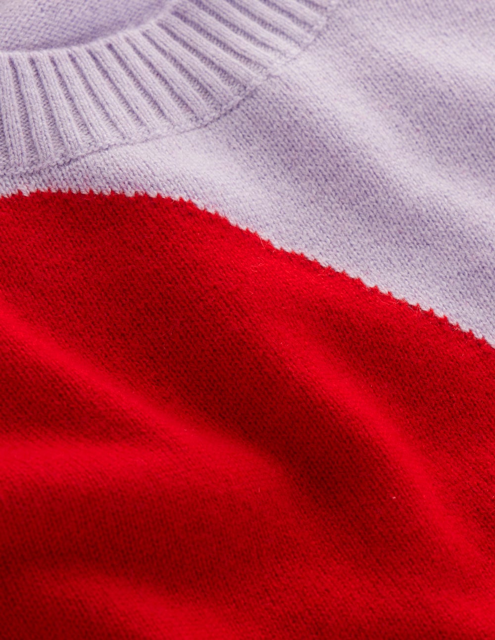Lydia Cashmere Jumper - Purple Heart