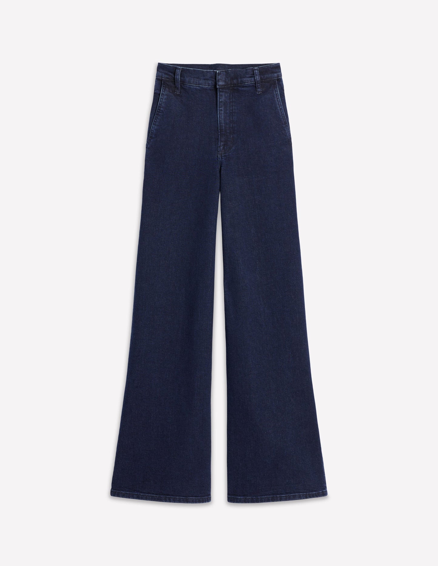High Rise Clean Wide Jeans - Dark Vintage