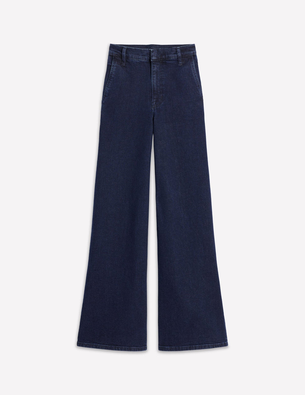 High Rise Clean Wide Jeans - Dark Vintage