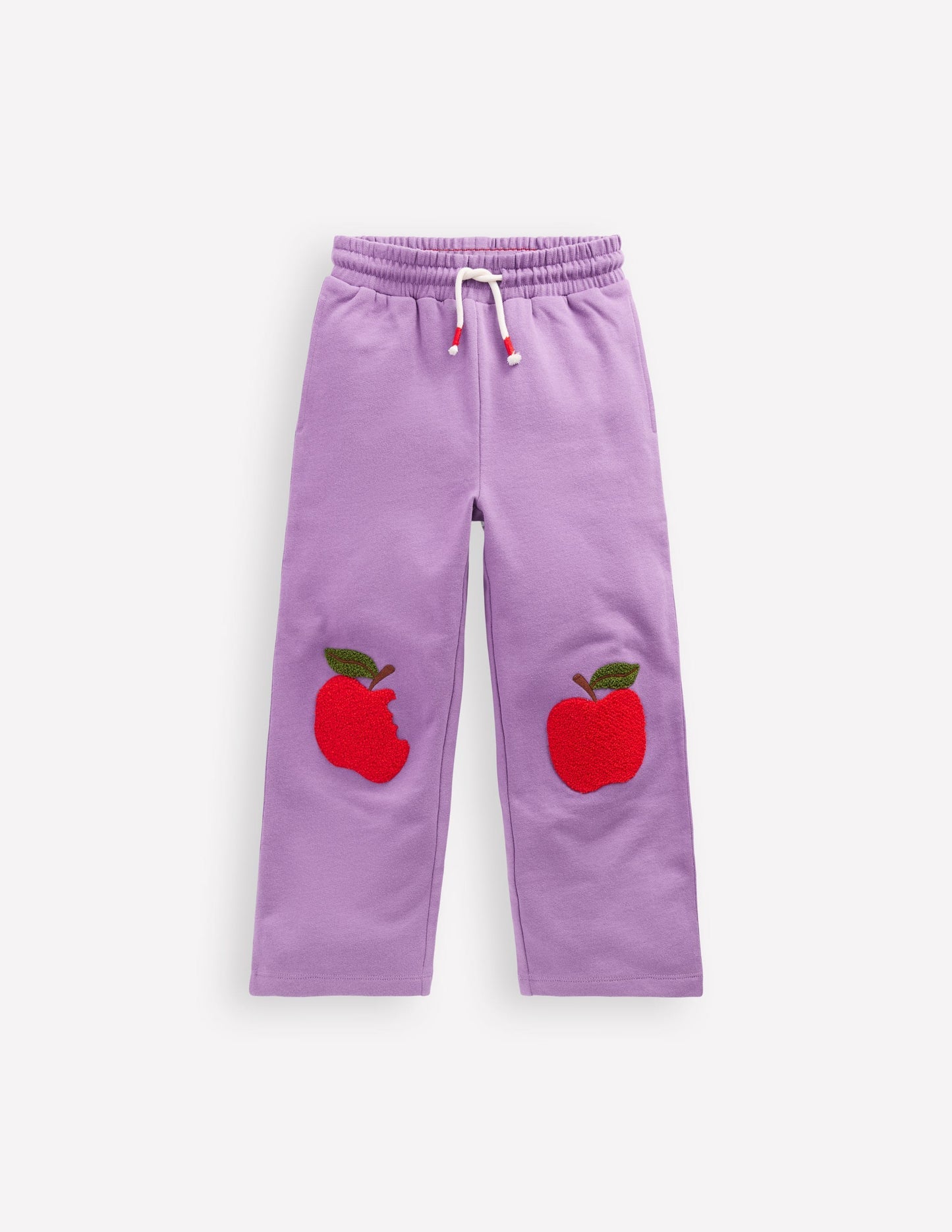 Bobbie Appliqué Joggers - Aster Purple Apples