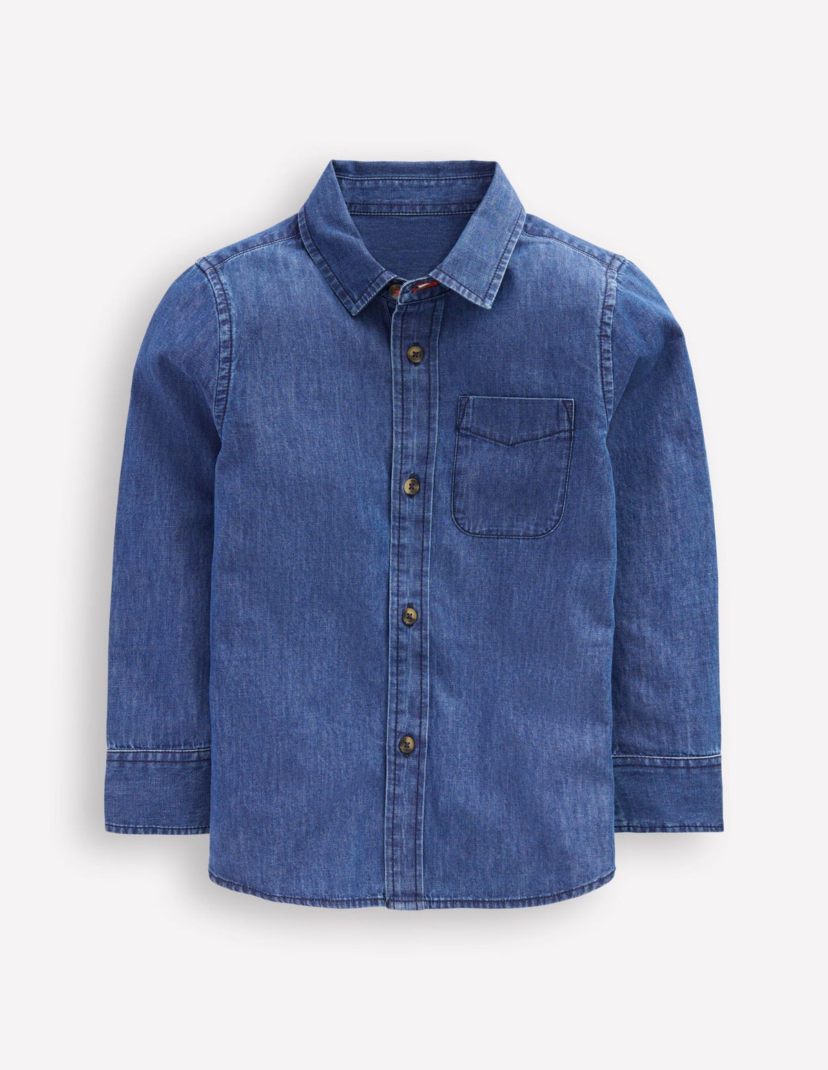 Denim Shirt - Mid Vintage Denim (Mid Wash)