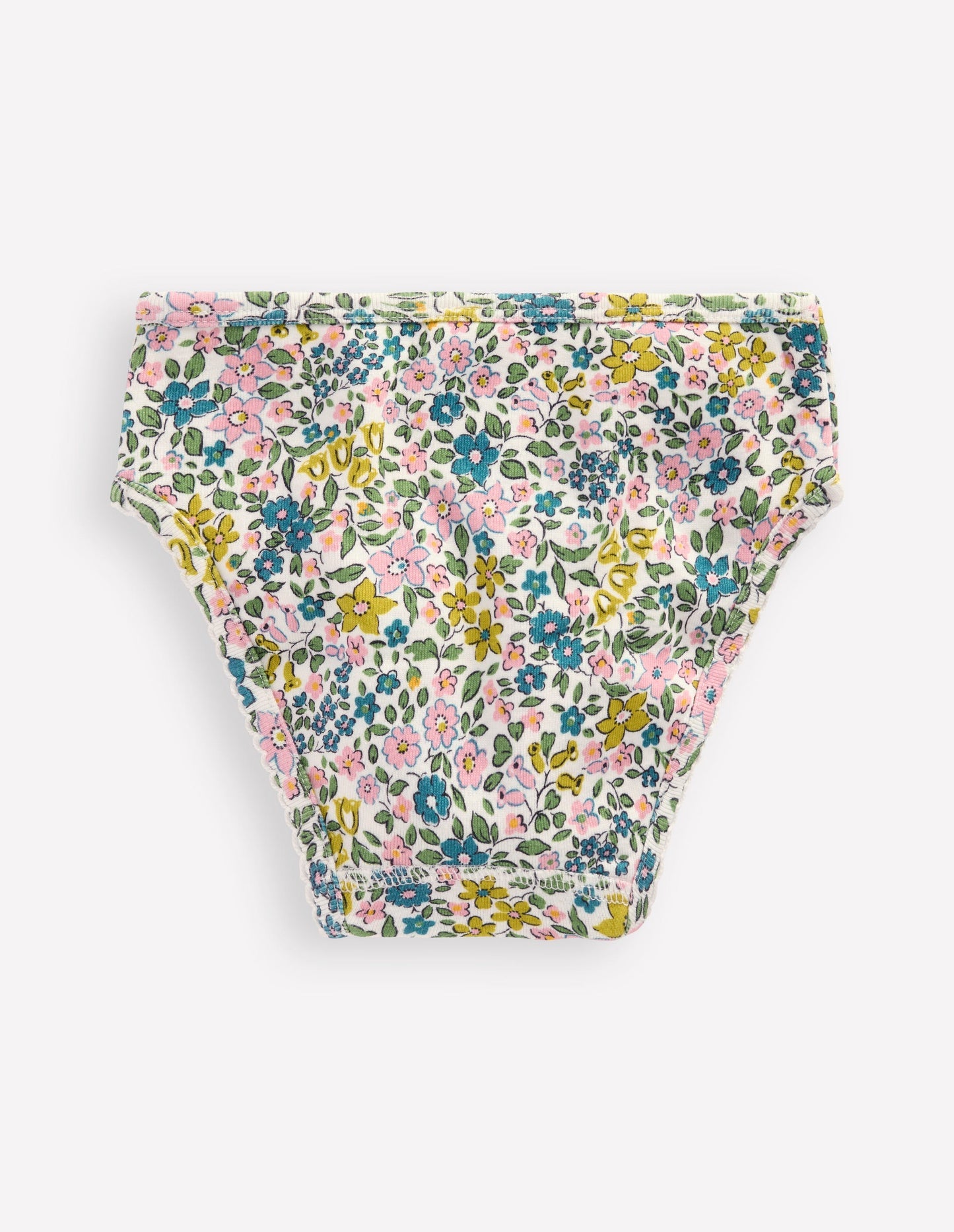 7 - Pack Underwear - Multi Floral/Stripe