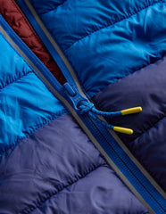 Pack - Away Padded Jacket - Blue Colour Block