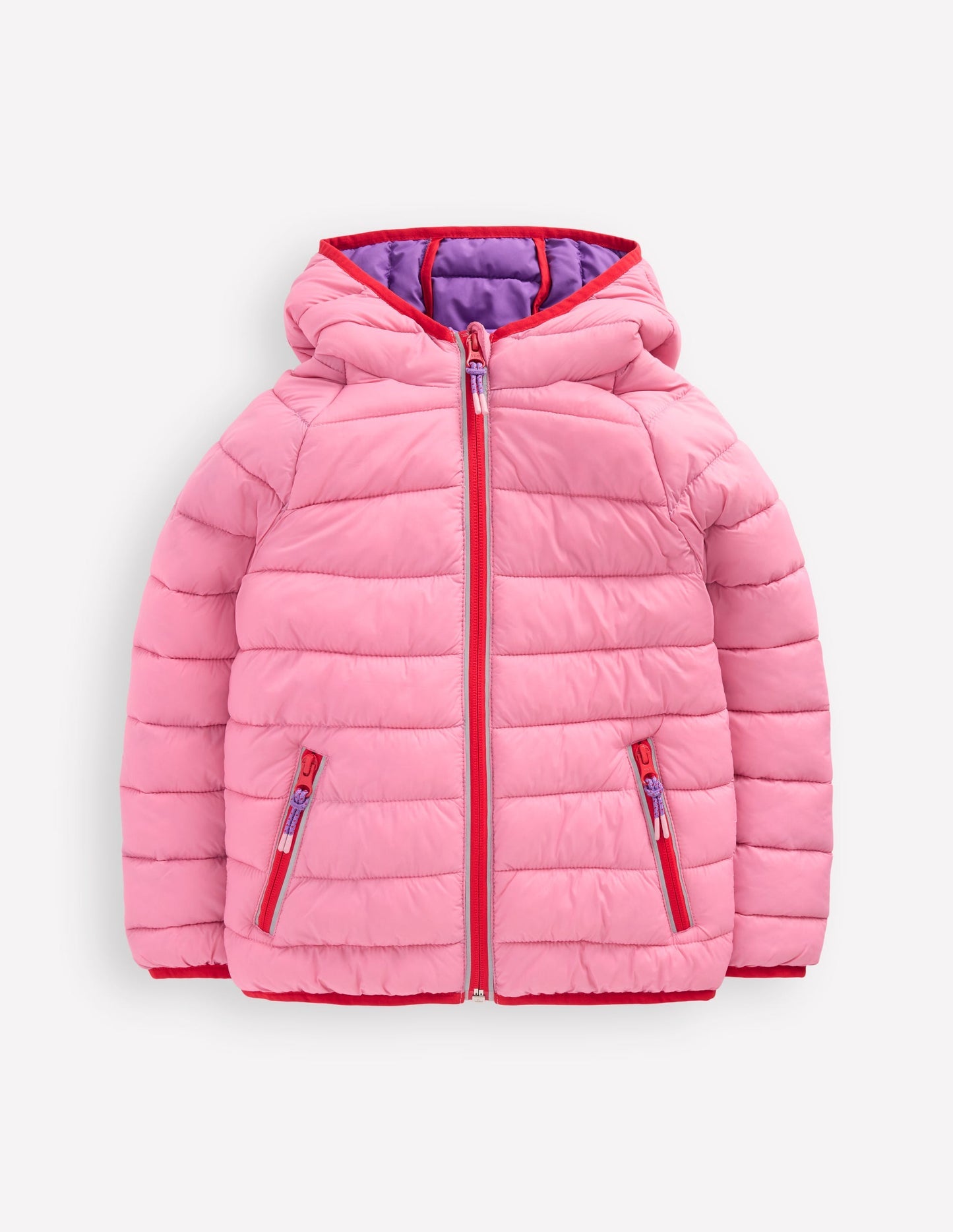 Pack - away Padded Jacket - Pink