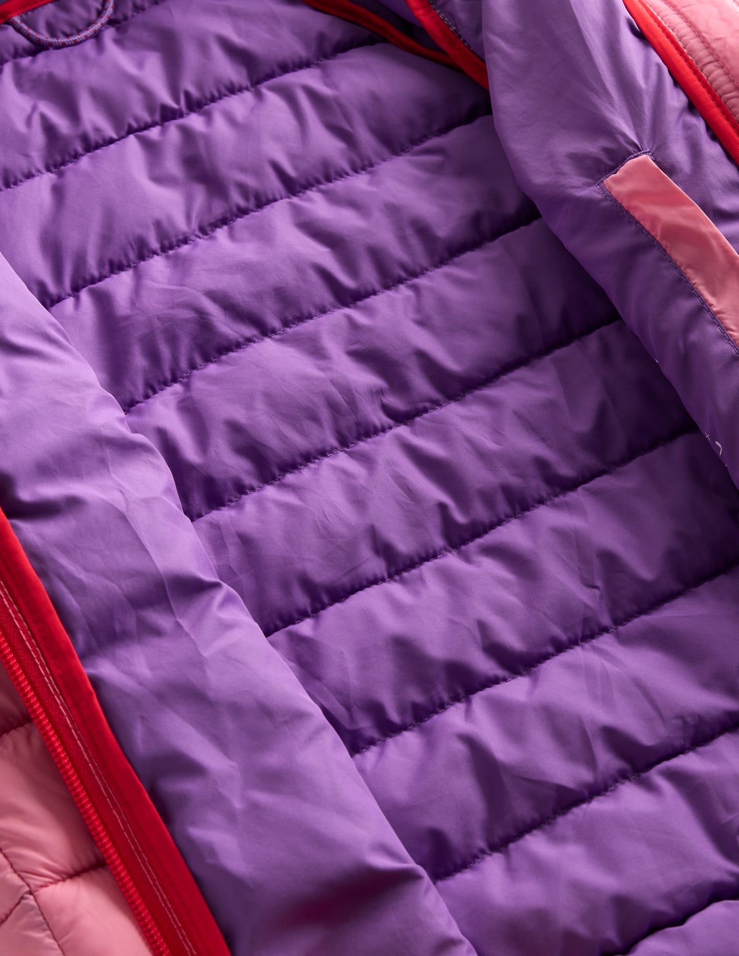 Pack - away Padded Jacket - Pink