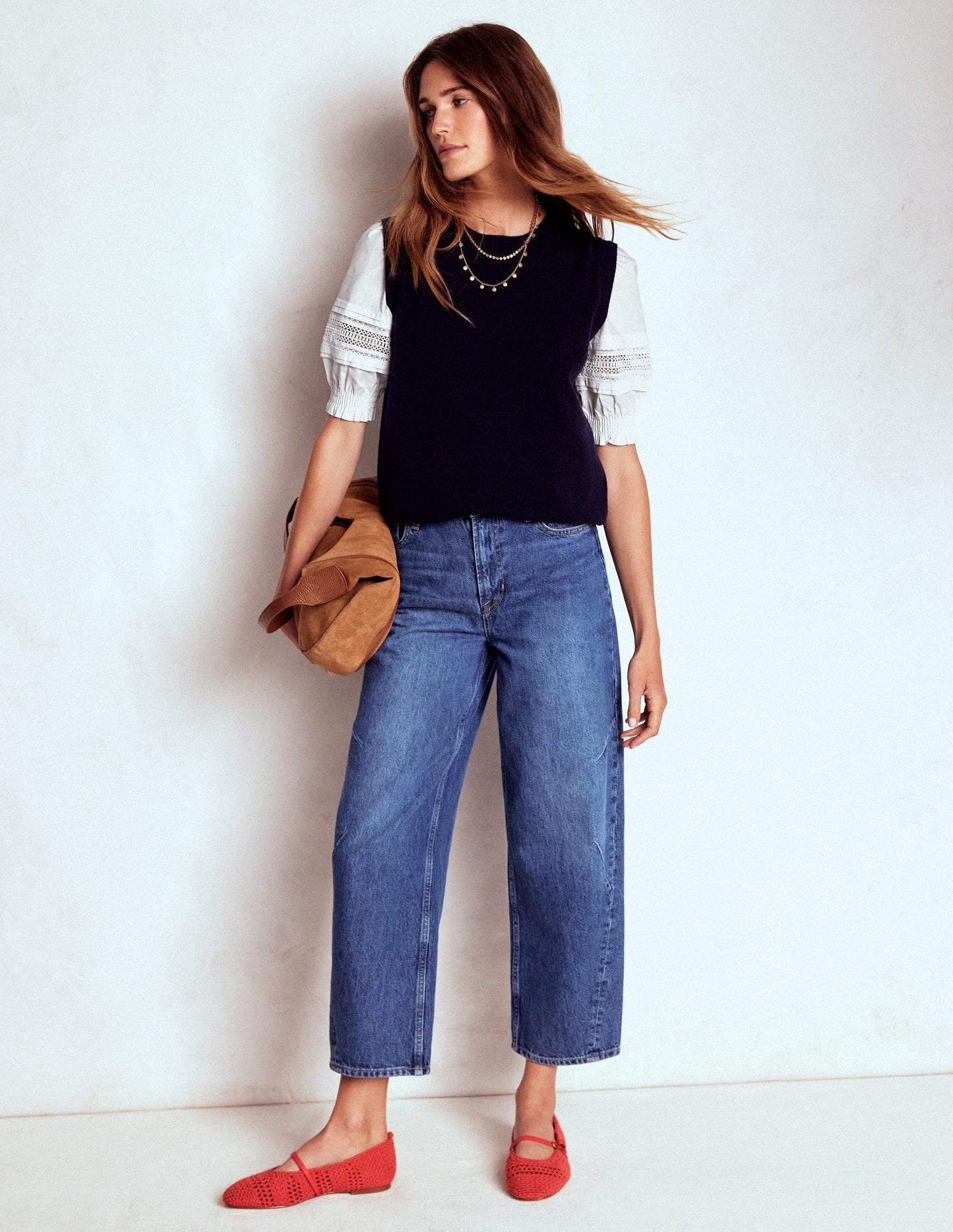 Lottie Puff Sleeve Top - White
