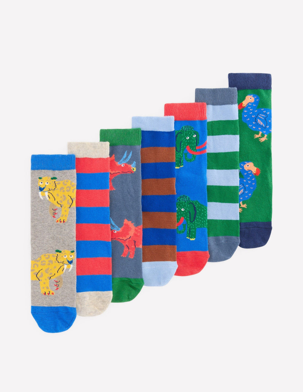 Socks 7 Pack - Multi Animals