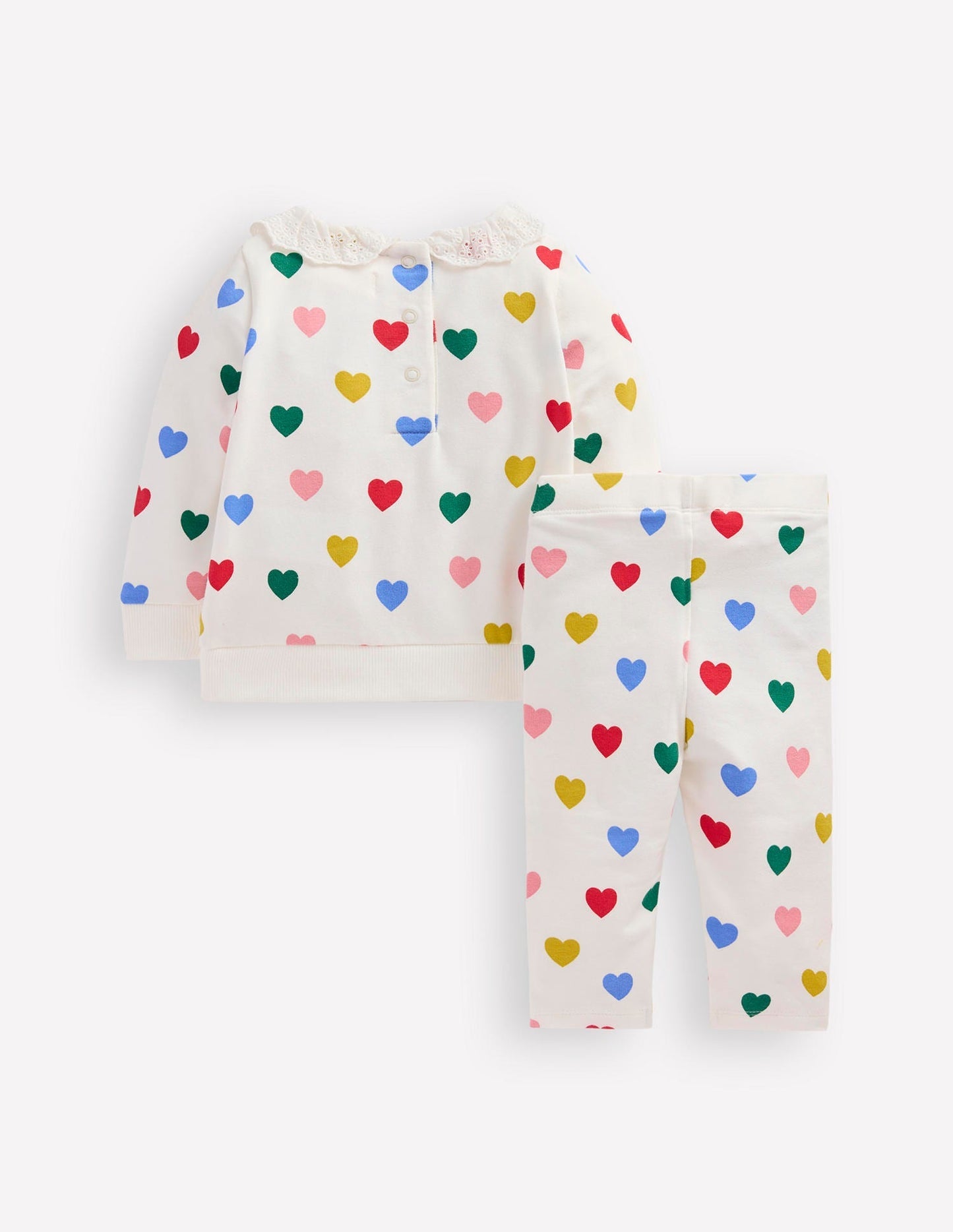 Sweatshirt Play Set - Multi hearts