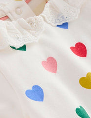 Sweatshirt Play Set - Multi hearts