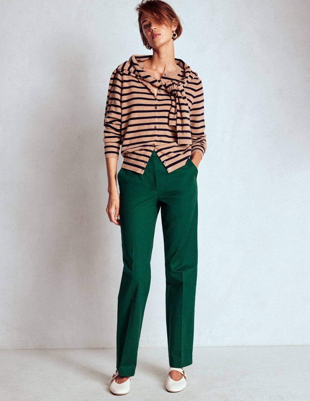 Canonbury Pants - Emerald Green
